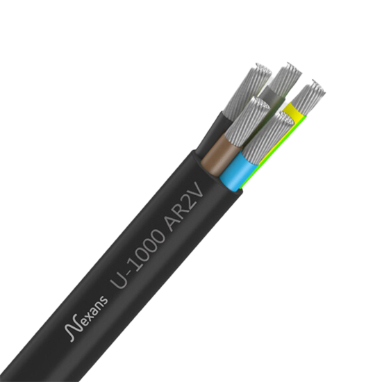 Cable-rigide-arme-Aluminium-U1000-