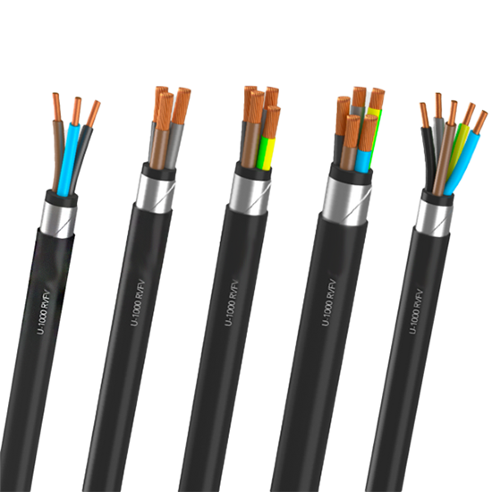 Cable rigide armé U1000 RVFV